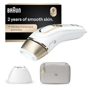 Braun Silk•expert Pro 5 IPL: Alternative to Laser Hair Removal (Used, Like New)